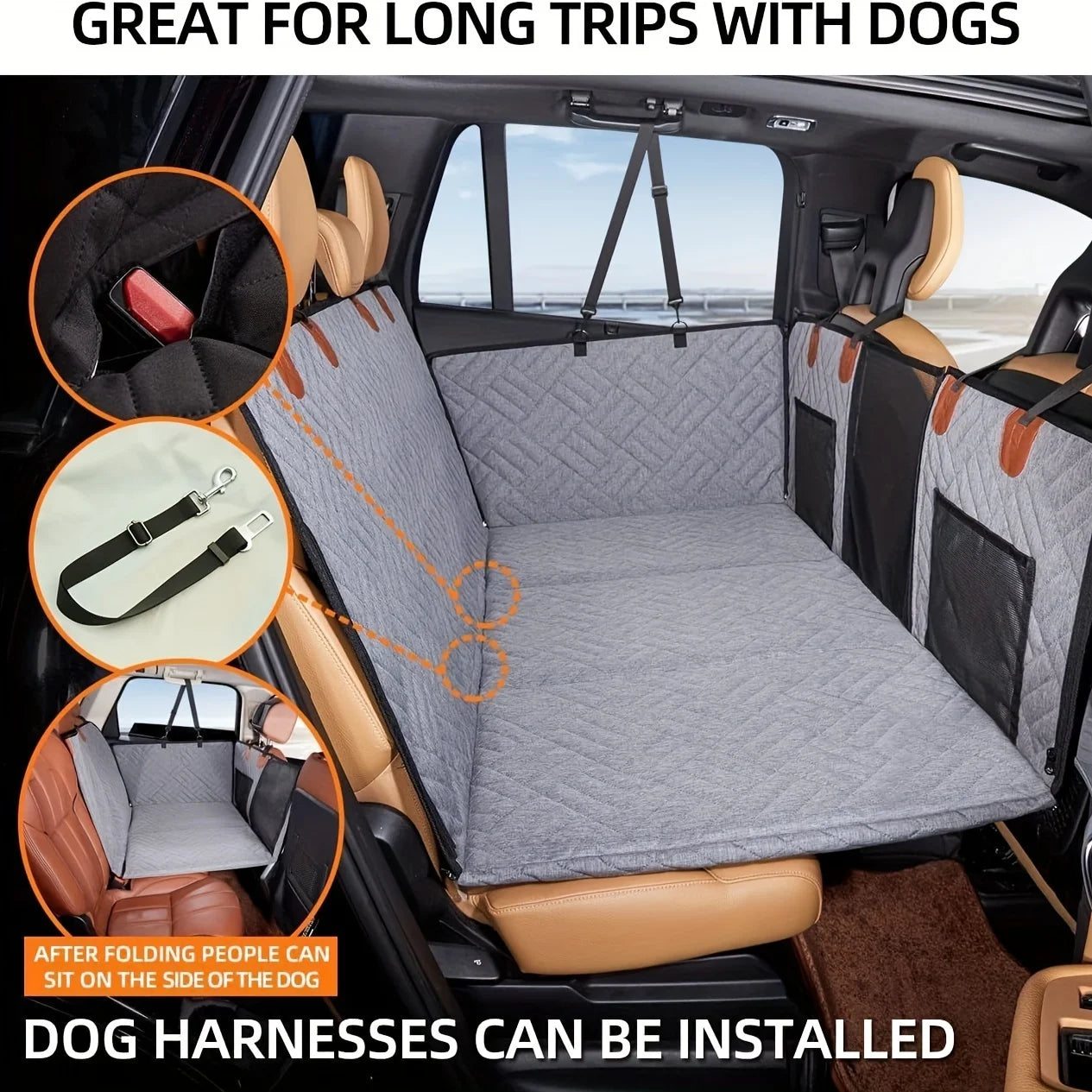 Dog Car Seat Cover, Waterproof
